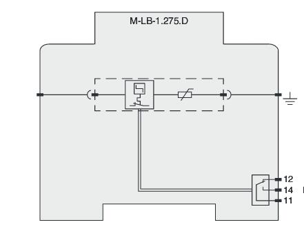 浪涌保护屏障 M-LB-1.275.D