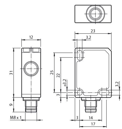 超声波传感器 UB250-F77-E2-V31