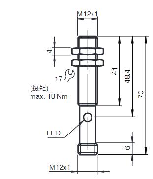 超声波传感器 UB400-12GM-E5-V1