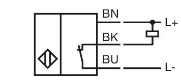 电感式传感器 NBB1，5-5GM25-E1