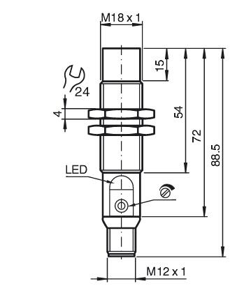 电容式传感器 CBN15-18GK75-E2-V1