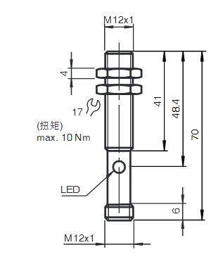 超声波传感器 UB400-12GM-I-V1