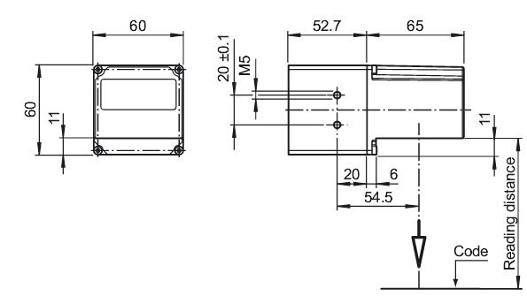 固定代码阅读器 ODT-MAC433-LD-WH-MC