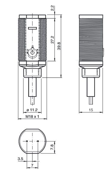 反射板型光电传感器 GLV18-55-G/25/102/115