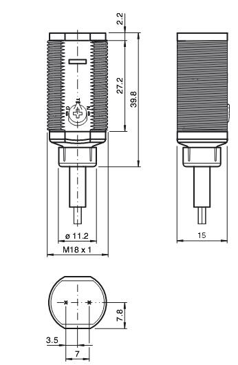 反射板型光电传感器 GLV18-55-G/115/120