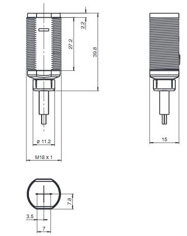 反射板型光电传感器 GLV18-55/25/103/115