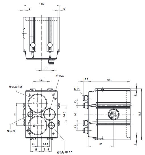 光通讯传感器 LS230-DA-GUF