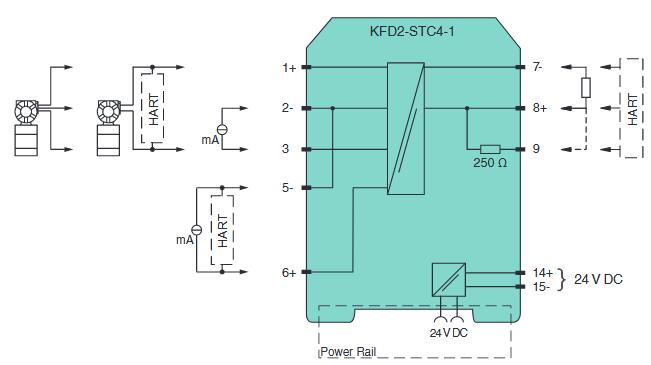 模拟量输入信号调节器 KFD2-STC4-1