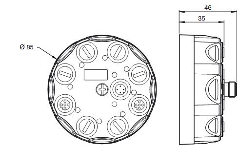 AS-Interface模拟模块 VBA-2A-G11-IL-V1