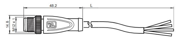 电缆连接器 V1S-G-5M-PUR