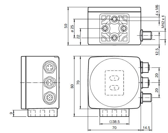 视觉传感器 PHA500-F200-B17-V1D