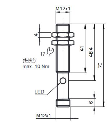 超声波传感器 UB120-12GM-E4-V1