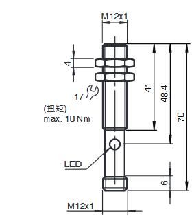 超声波传感器 UB120-12GM-I-V1