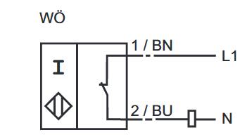 电感式传感器 NBB10-30GKK-WO