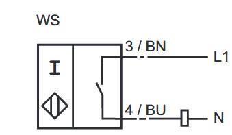 电感式传感器 NBB10-30GKK-WS