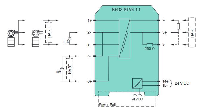 模拟量输入信号调节器 KFD2-STV4-1-1