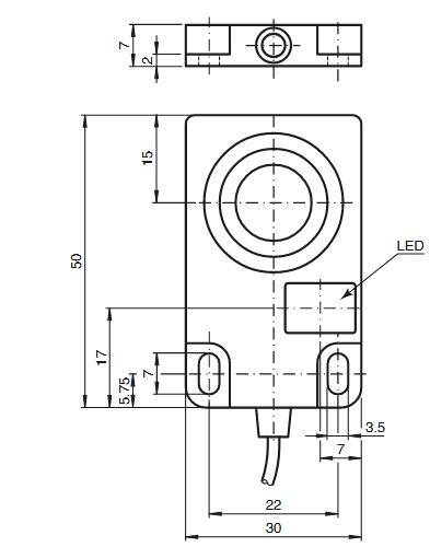 电感式传感器 NBB10-F17-E2