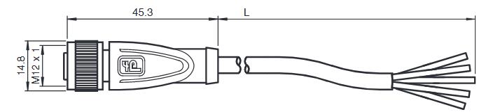 内螺纹连接器 V1-G-0，3M-PVC