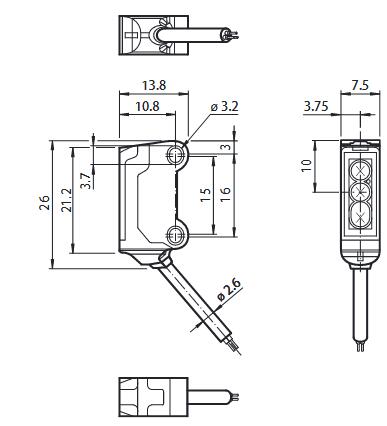 对射型光电传感器 OBE1000-R3-SE2-L