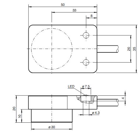 电感式传感器 NBB15-F148P10-ARS-M