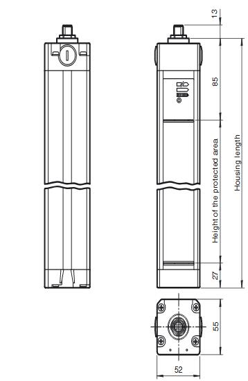 安全光栅 SLC14-1350/129/130/151