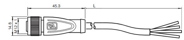 内螺纹连接器 V1-G-1M-PVC