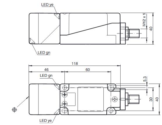 电感式传感器 NBB15-U1-E2-V1