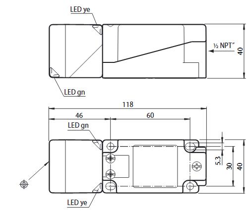 电感式传感器 NBB15-U4-A2