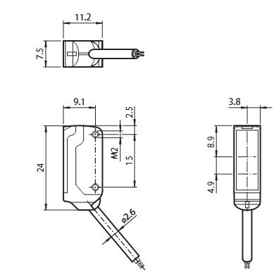 反射板型光电传感器 OBR1000-R2-E0