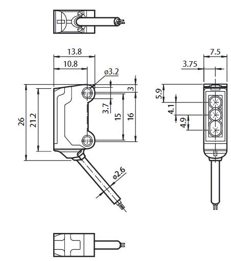 反射板型光电传感器 OBR1000-R3-E0