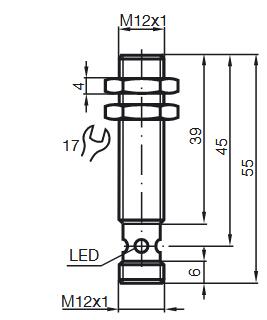 电感式传感器 NBB2-12GM40-Z3-V1