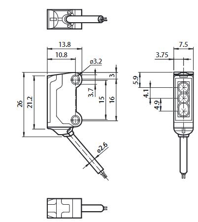 反射板型光电传感器 OBR1000-R3-E2