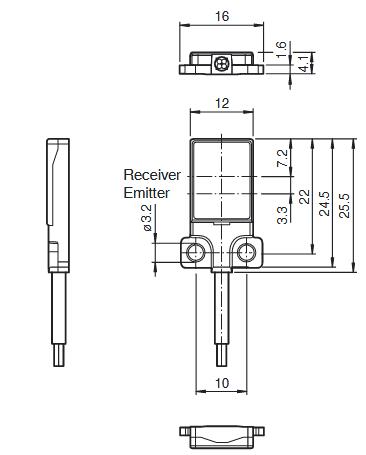 激光反射板传感器 OBR1500-R3F-E0-L