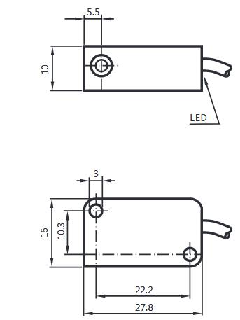 电感式传感器 NBB2-V3-E2-3G-3D