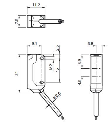 激光逆向反射传感器 OBR2000-R2-E0-L