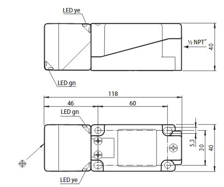 电感式传感器 NBB20-U4-E2-C