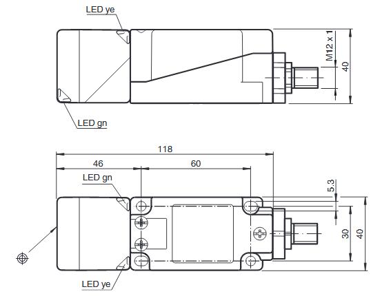 电感式传感器 NBB20-U4-A2-V1