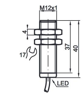 电感式传感器 NBB4-12GM40-E0