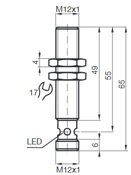 电感式传感器 NBB4-12GM50-E1-V1