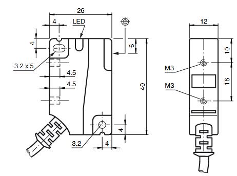 电感式传感器 NBB4-F1-A0