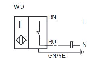 电感式传感器 NBB5-18GM60-WO