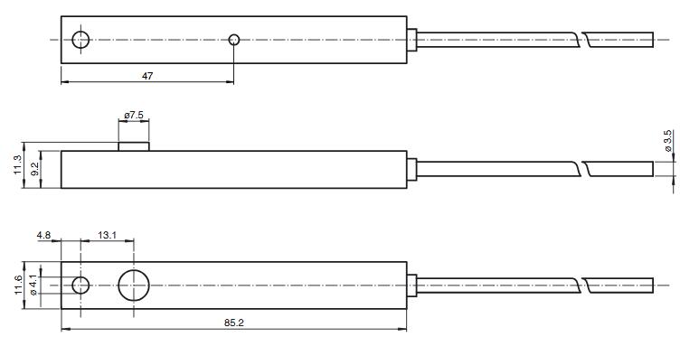 对射型光电传感器 ML29T-P/32/59/115 100mm
