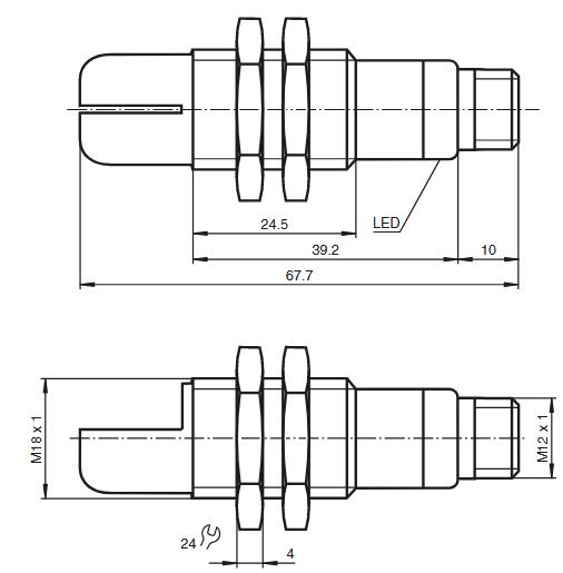 超声波传感器 UB800-18GM40A-E4-V1