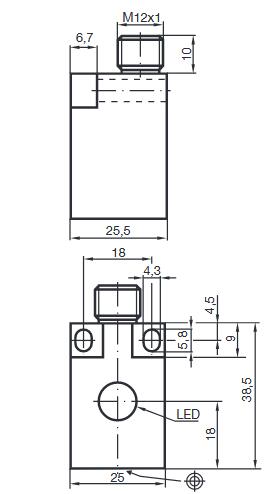 电感式传感器 NBN10-F10-E0-V1