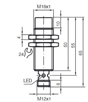 电感式传感器 NBN12-18GM50-A2-V1