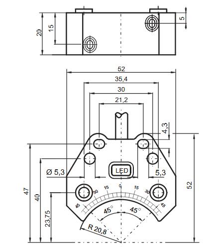 电感式传感器 NBN3-F25-E8-5M