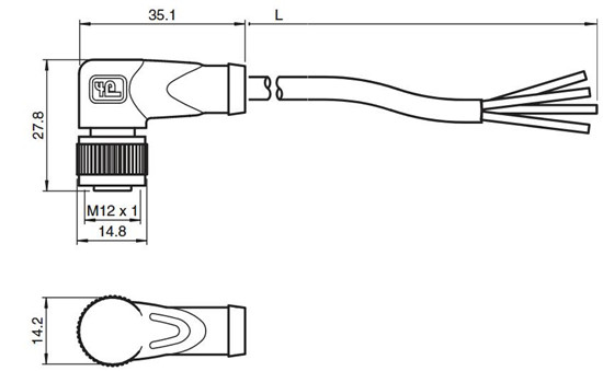内螺纹连接器 V1-W-3M-PVC