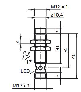电感式传感器 NBN4-12GM35-A0-V1