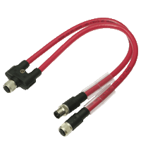 Y连接电缆 ICZ-3T-0，3M-PVC-CCL-V1-G