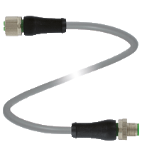 连接电缆 V15L-G-0，6M-PUR-U-V15L-G